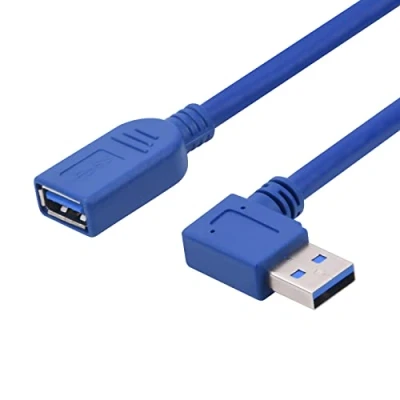 Image of INNOV8 USB 3.0 A Male to Female Data Charge Extension Cable 5m (Right Angle)