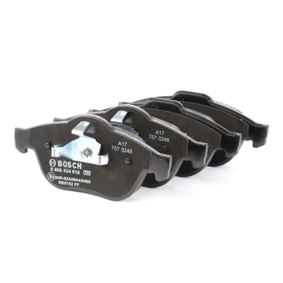 Image of Bosch BP345 Brake Pads Front Axle ECE R90 Certified 1 Set of 4