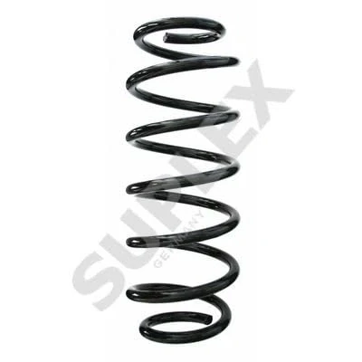 Image of MN300165 Coil spring SUPLEX 20180 Rear Axle with constant wire diameter MITSUBISHI: Colt VI CZC Convertible
