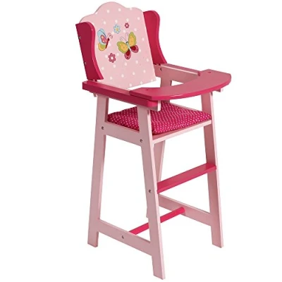 Image of Bayer Chic 2000 501 90 Doll high Chair, Papilio Pink