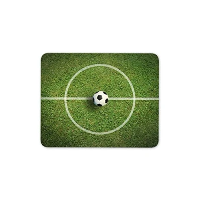 Image of Awesome Football Pitch Mouse Mat Pad Ball Kids Fun Boys Gift Computer #8681