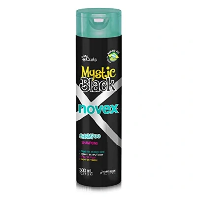 Image of Novex santo black poderoso shampoo 300 ml (mystic black)