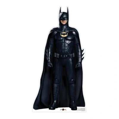Image of Star Cutouts SC4397 Batman The Flash Michael Keaton Mini Cardboard Cutout Perfect for Birthdays, Gifts, Parties &amp; Fans