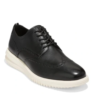Image of Cole Haan Men&#039;s GrandEvOlution Shortwing Oxford, Black Ivory, 7 UK