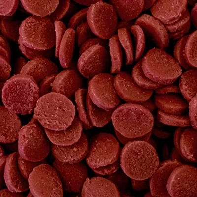 Image of Red Disc Sprinkles 30g Bag Edible Cake Decoration Sugar Toppers