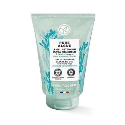 Image of Yves Rocher Pure Algue Ultra Fresh Cleansing Gel 125ml