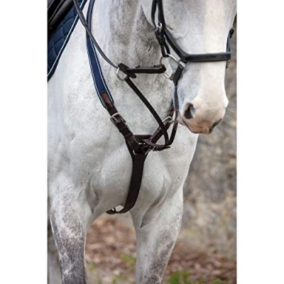 Image of RAMBO Micklem Breastplate Leather Brown: Full