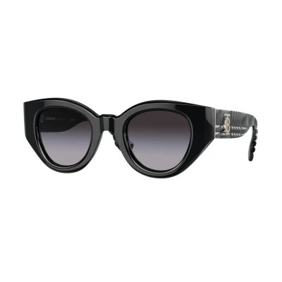 Image of Burberry Meadow Sunglasses, Women&#039;s, Size: 52, Black
