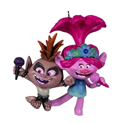 Image of Hallmark Keepsake Christmas Ornament 2022, DreamWorks Trolls Friendship Rocks