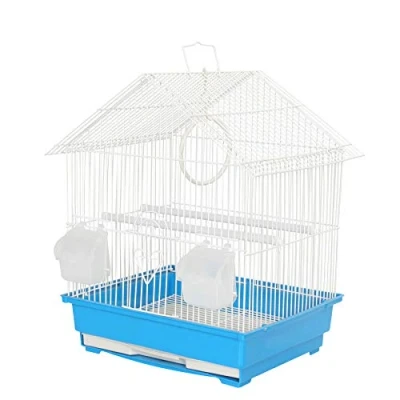 Image of KCT Lima Small Exotic Portable Bird Cage Travel Box Blue