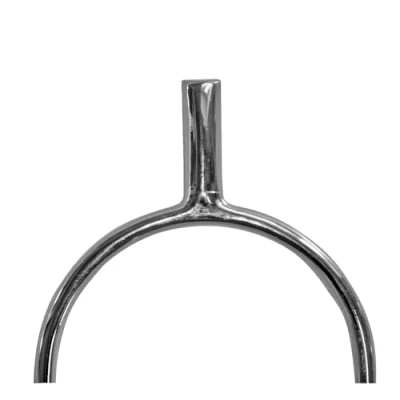 Image of Kerbl Women's Straight Spurs With Straps Metallic, 25 Mm