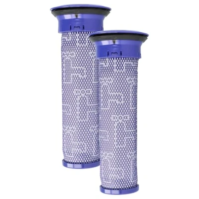 Image of vhbw 2 x Pre Motor Filter Compatible with Dyson DC47, DC46, DC47i, DC38, DC36, DC38i Vacuum Cleaner, Protection Filter, Washable