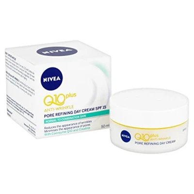 Image of Nivea Q10 Plus Anti Wrinkle Pore Refining Day Cream SPF 15 50 ml