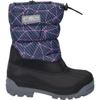 Image of CMP Kids SNEEWY Snowboots Walking Shoe, B.Blue Fuchsia, 9.5 UK Child