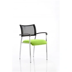 Image of Brunswick Bespoke Colour Seat Chrome Frame Myrrh Green