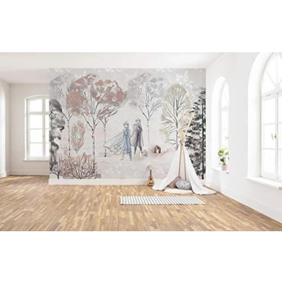 Image of Komar DX8 015 Fleece Photo Wallpaper Frozen Natural Spirit Size: 400 x 280 cm (Width Height), Rail Width 50