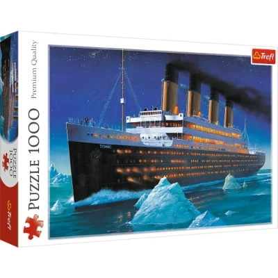 Image of Trefl 916 10080 EA 1000 Teile, Premium Quality, für Erwachsene und Kinder ab 12 Jahren 1000pcs Titanic Puzzle, Coloured