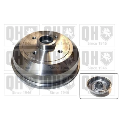 Image of 90135504 Brake Drum QUINTON HAZELL BDR126 200mm VAUXHALL: Nova CC, Corsa Mk1