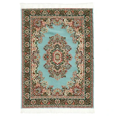 Image of MyTinyWorld Dolls House Large Rectangular Victorian Carpet/Rug (vclr05)