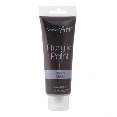 Image of Work of Art 120 ml Acrylic Paint Brown, 6729