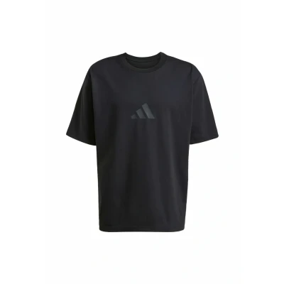 Image of adidas Sportswear Loose FIT Print Tshirt, Men&#039;s, Size: XS, Black