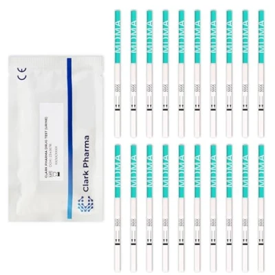 Image of 20 x MDMA Ecstasy Drug Test Strips Tests Urine for Home Instant Testing Kit Screener