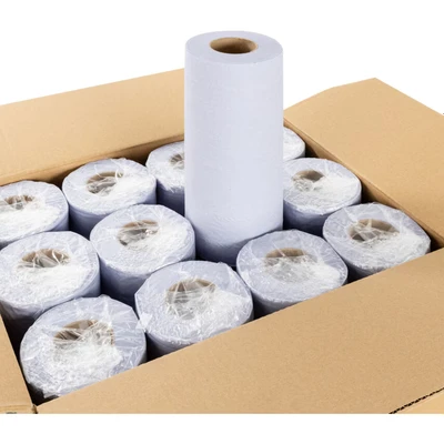 Image of Solent Cleaning SHR2550 2B 2 Ply Hygiene Rolls Blue, Pack of 24