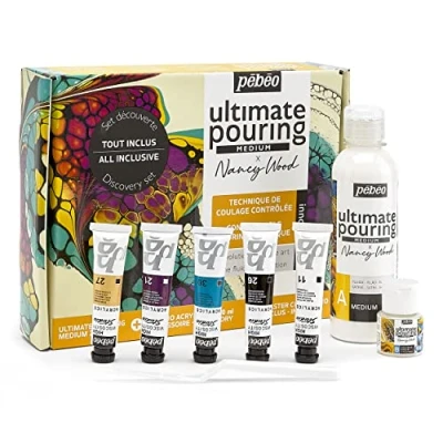 Image of Pebeo Ultimate Pouring Medium, Assorted, 5x26x20cm