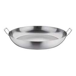 Image of Vogue Carbon Steel Paella Pan 51cm