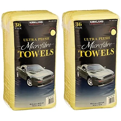 Image of Kirkland Signature Ultra High Pile Premium Microfiber Towels (72 Pack)