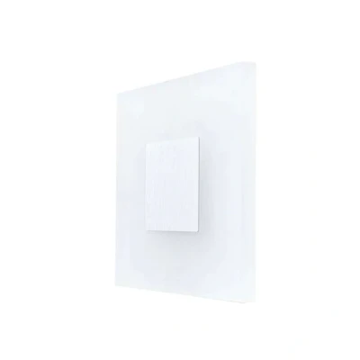 Image of Lucande LED wall light Berlind, 26 cm, white, glass, metal