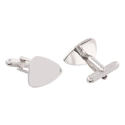 Image of Onyx Art Guitar Plectrum Cufflinks Musicians Shirt Presented in Cufflink Box