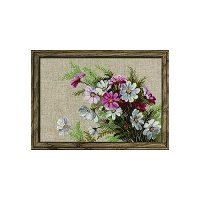 Image of RIOLIS Cross Stitch Kit 583 Cosmos