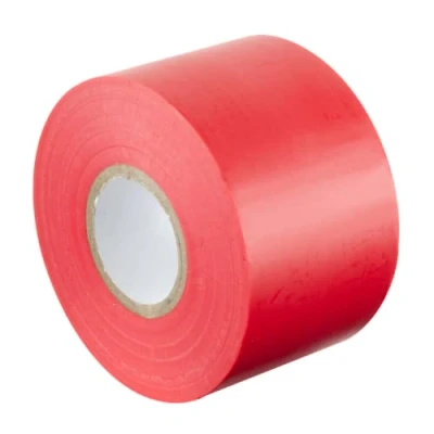 Image of Gocableties Red Wide Electrical Tape, 50mm x 33m, 2&quot; Strong Self Adhesive PVC Insulation Tape for Insulating, Repairing and Protecting Wires, 1 Roll