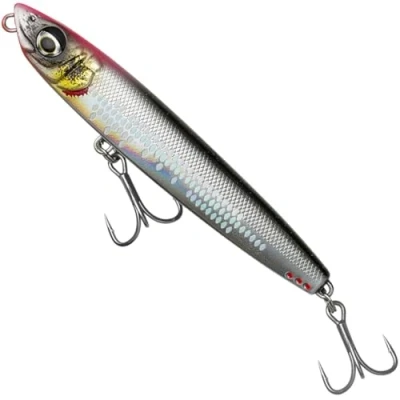 Image of Savage Gear Cast Hacker Fast Sinking Jerkbait Pink Black Ls 13cm (93g)