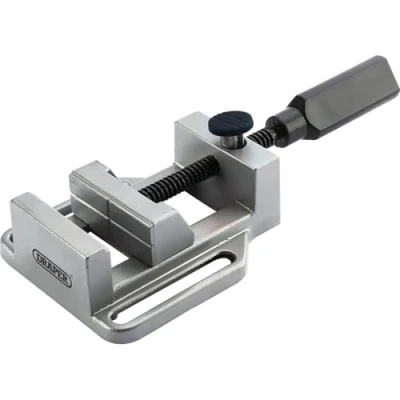 Image of Draper Drill Press Vice 70mm Quick Release Pillar Bench Portable Clamp Small Mini Workbench Tool 40390