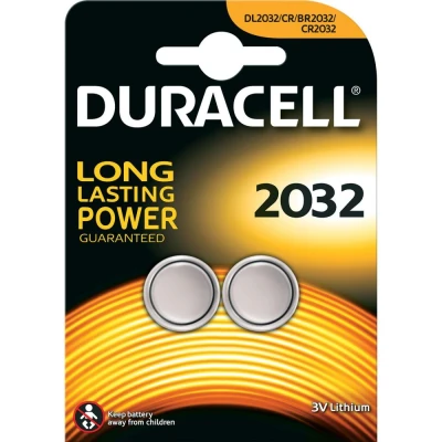 Image of DURACELL DL2032/CR2032/ECR2032 Batteries Pack of 2