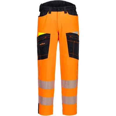 Image of Portwest DX4 Hi Vis Service Trousers Orange/Black 28