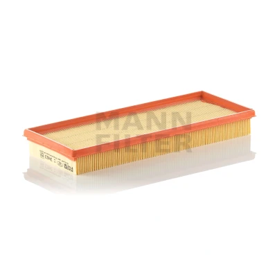 Image of 09292493, 834275, 834804, 9292493 Air Filter MANN C 3463 38mm 134mm 334mm Insert PEUGEOT: 205 II Hatchback, OPEL: Manta A Coupe