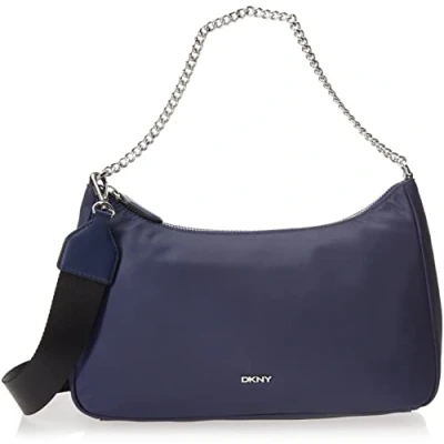Image of DKNY Women&#039;s R21her86 ids large Crossbody, Silver, L
