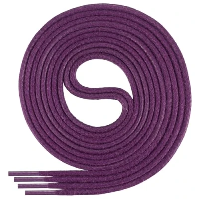 Image of Di Ficchiano round waxed shoelaces for business, suit and leather shoes, diameter 2 4 mm, lengths 45 cm 200 cm, highly tear resistant, made in Europe, Adult (Unisex), Purple, 90 / ø 3mm