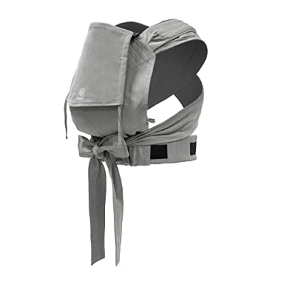 Image of Stokke Limas Carrier, Grey Melange Newborn Half Buckle Baby Carrier Ergonomic with Adjustable Features Three Carrying Options Safe from Birth &amp; Up to 15 kg (33 lbs)