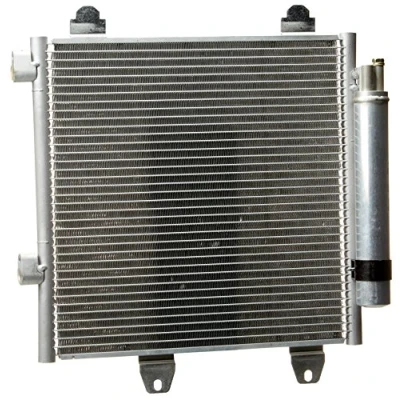 Image of 6455EE, 6455EF, 884500H010, 884500H020 Condenser NISSENS 94891 with dryer Aluminium 386mm R1234yf TOYOTA: Aygo, CITROËN: C1 I