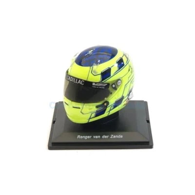 Image of Spark Model 1/5 Scale Mini Helmet, Bell Helmet 2019 R.van der Zande, Daytona 24hr Winner with Cadillac Racing