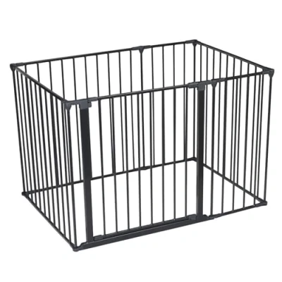 Image of Safetots Play Pen Black 72cm x 105cm, Baby Playpen, Den for Toddlers, Large Easy Installation