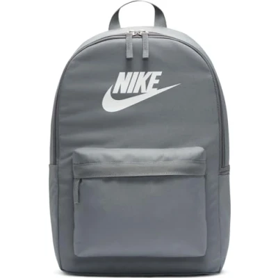 Image of Nike Sportswear Heritage Unisex Rucksack, Size: One Size, Smoke grey/white