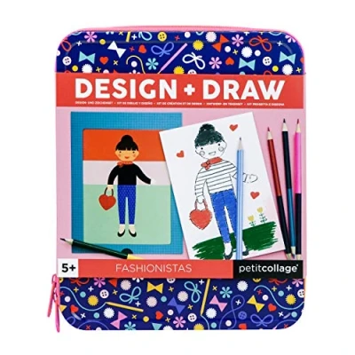 Image of Petit Collage Design and Draw Fashionistas