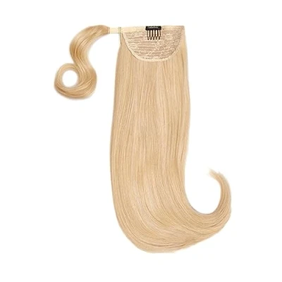 Image of Luxury 22&quot; Human Hair Pony Honey Blonde