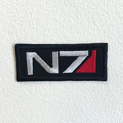 Image of Alliance Military Systems N7 Badge Logo Iron Sew on Embroidered Patch