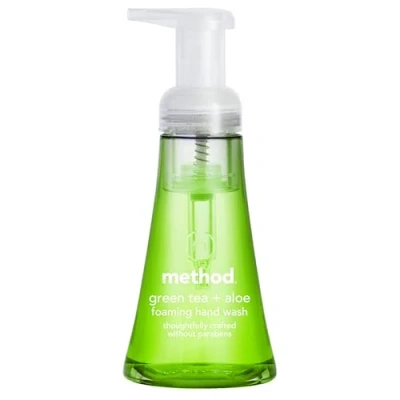Image of Method Foaming Hand Wash, Green Tea &amp; Aloe, 300 ml